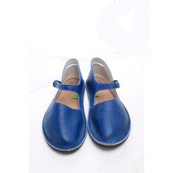 Soft Star softstar merry jane mary jane shoes CUSTOMIZED blue sz u 8 = us 8.5-9 - Picture 2 of 14